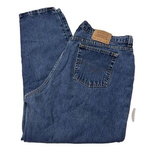 VTG LEVI'S 522 Jeans Men's W42/29 Blue Relaxed Seat &Thigh Tapered Fit USA Made